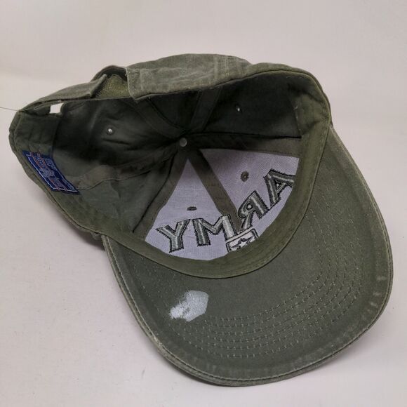 U.S. Army Strapback Hat Green OSFM Embroidered Adjustable Eagle Crest - Picture 6 of 7